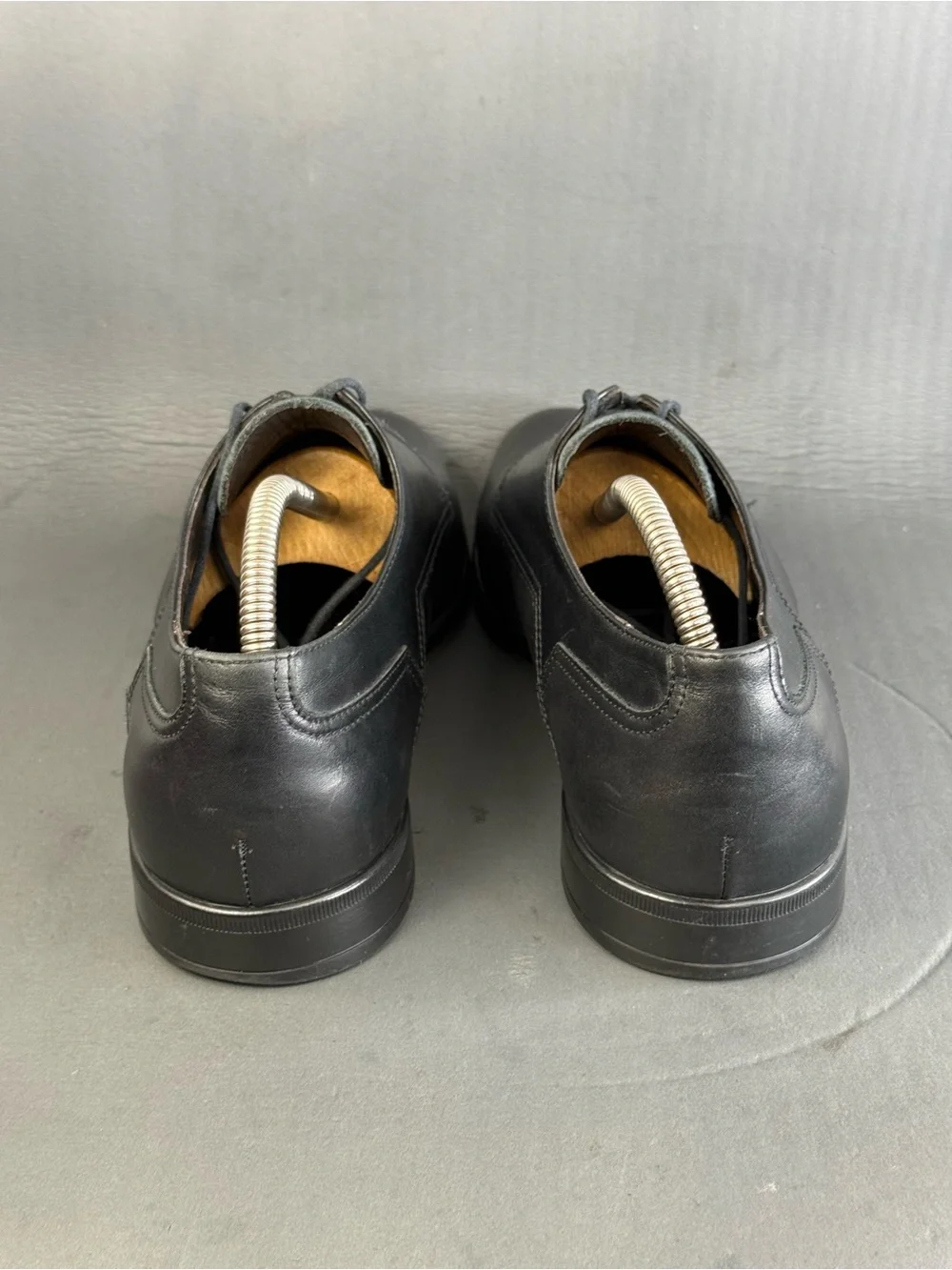 Bruno Magli Maitland black leather derby shoes men’s size 11.5